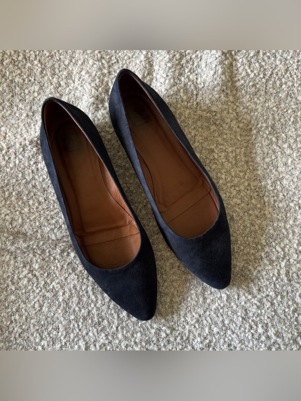 Aquatalia | Penina Low Heel | Navy | 9.5